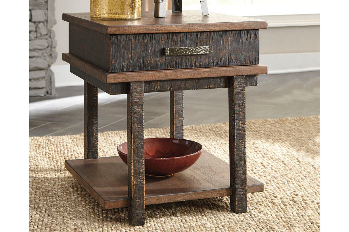 Stanah Two-tone End Table