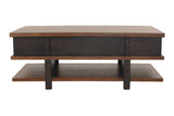 Stanah Two-tone Coffee Table with Lift Top