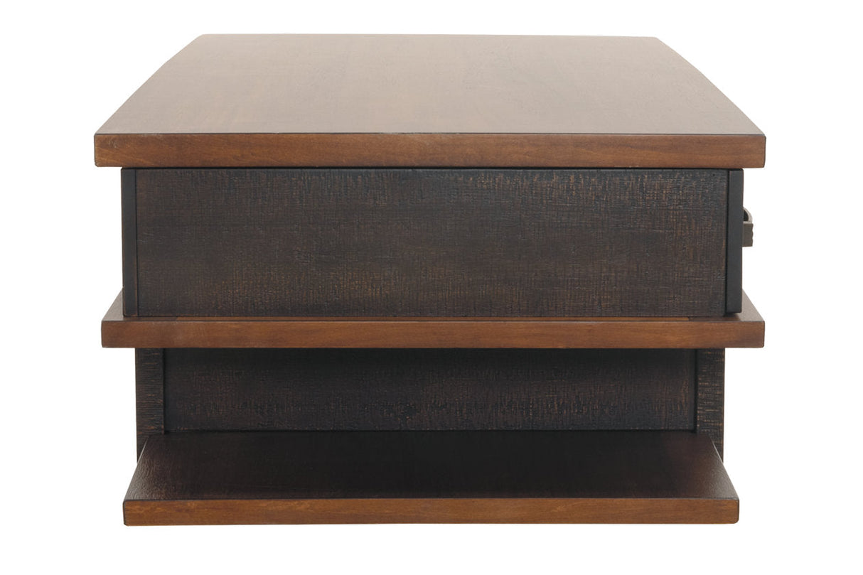 Stanah Two-tone Coffee Table with Lift Top