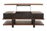 Stanah Two-tone Coffee Table with Lift Top