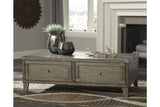 Chazney Rustic Brown Coffee Table with Lift Top