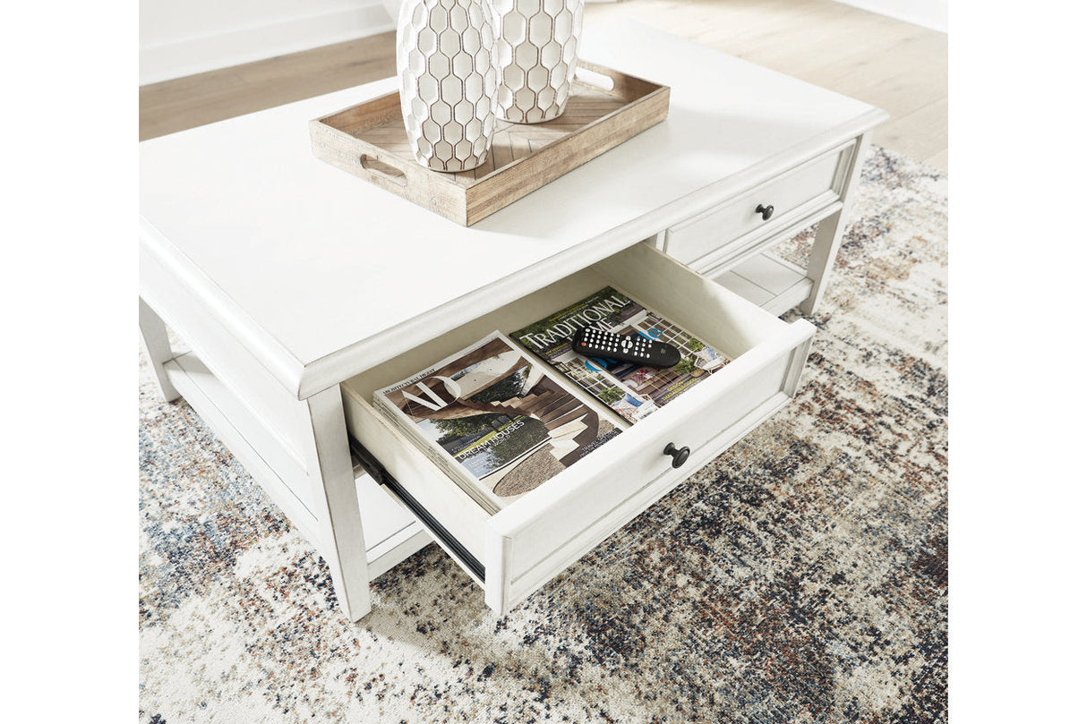 Kanwyn Whitewash Coffee Table