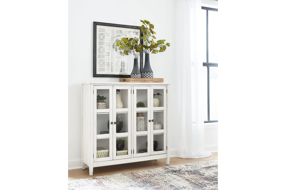 Kanwyn Whitewash Accent Cabinet