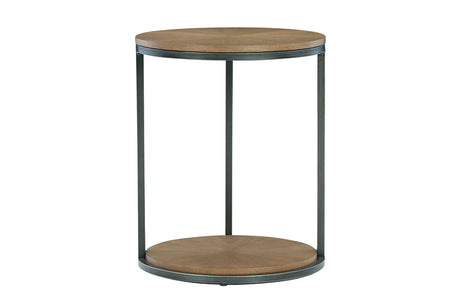 Fridley Brown/Black End Table