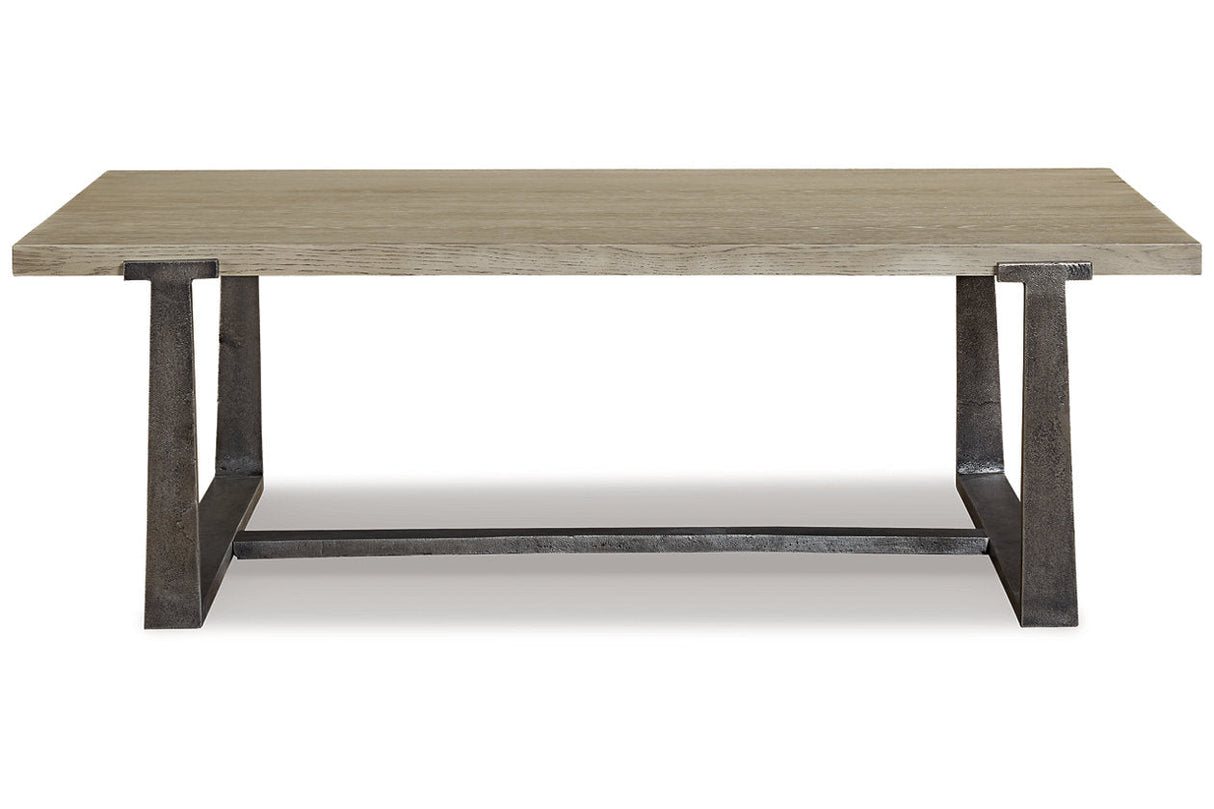 Dalenville Gray Coffee Table and 2 End Tables