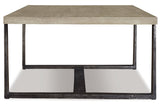 Dalenville Gray Coffee Table and 2 End Tables