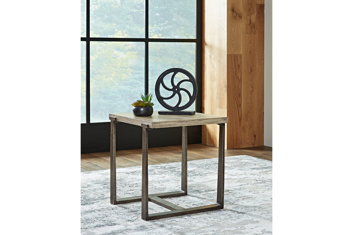 Dalenville Gray Coffee Table and 2 End Tables