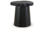 Wimbell Black Coffee Table and 2 End Tables