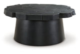 Wimbell Black Coffee Table and 2 End Tables