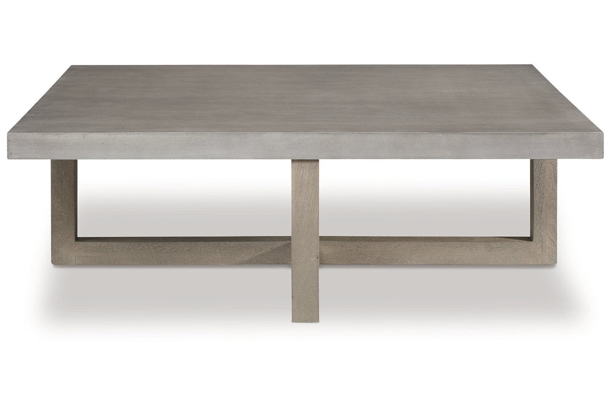 Lockthorne Gray Coffee Table and 2 End Tables