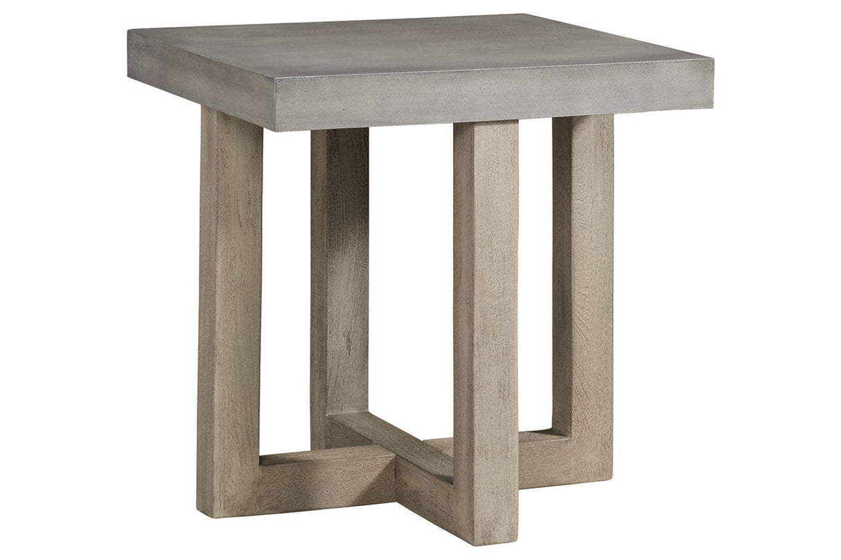 Lockthorne Gray End Table