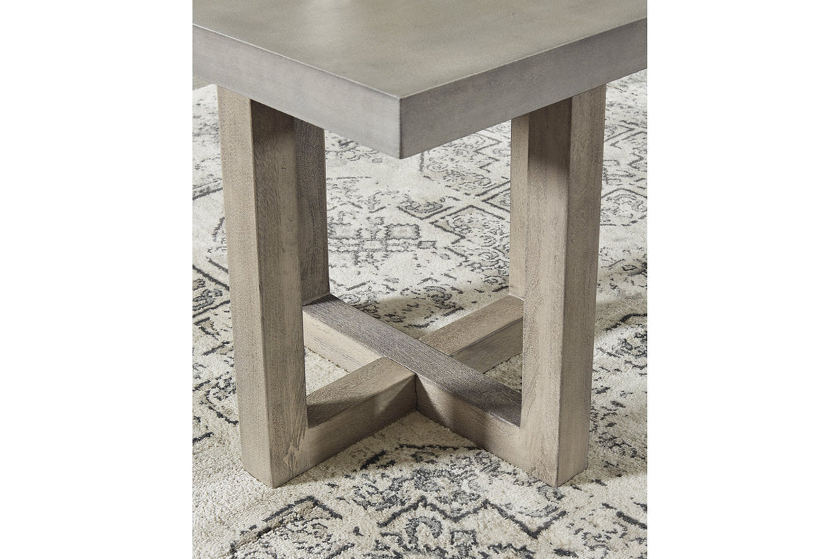 Lockthorne Gray Coffee Table and 2 End Tables