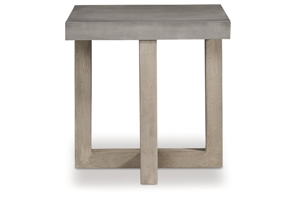 Lockthorne Gray Coffee Table and 2 End Tables