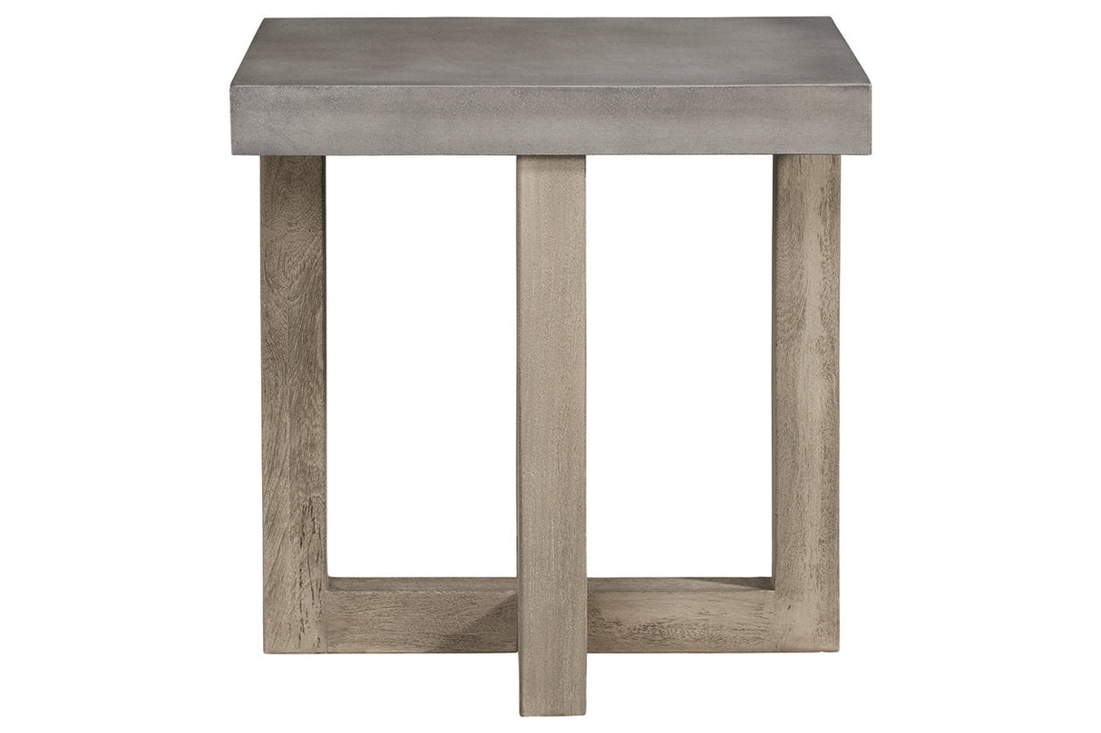 Lockthorne Gray End Table