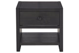 Foyland Black End Table