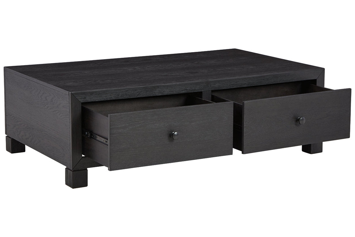 Foyland Black Coffee Table