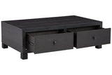 Foyland Black Coffee Table