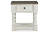 Havalance White/Gray Lift Top Coffee Table and 2 End Tables