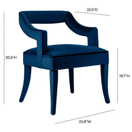 Tiffany Velvet Chair by TOV Furniture at Eve Furniture