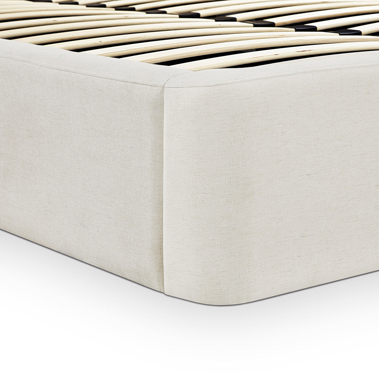 Harmony Cream Performance Chenille Queen Bed