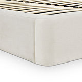 Harmony Cream Performance Chenille Queen Bed
