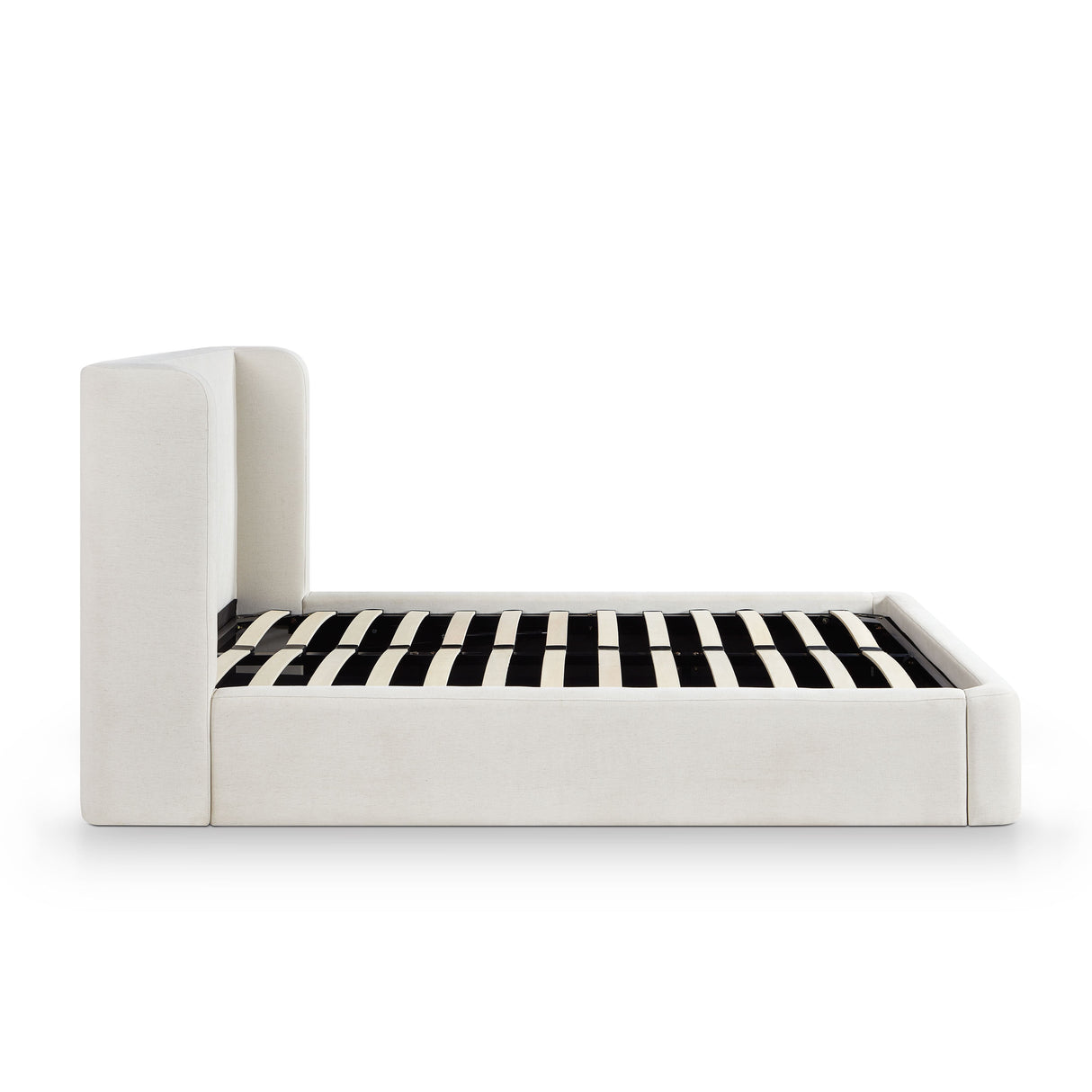 Harmony Cream Performance Chenille Queen Bed