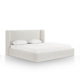 Harmony Cream Performance Chenille King Bed