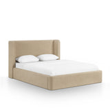 Harmony Tan Performance Chenille Queen Bed
