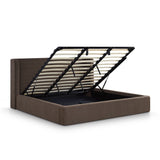 Harmony Chocolate Brown Performance Chenille King Bed