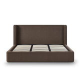 Harmony Chocolate Brown Performance Chenille King Bed