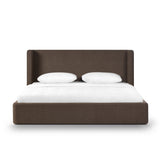 Harmony Chocolate Brown Performance Chenille King Bed