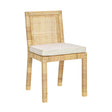 Amara Cream Linen Dining Chair by TOV Furniture at Eve Furniture