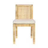 Amara Cream Linen Dining Chair by TOV Furniture at Eve Furniture