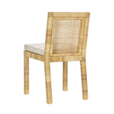 Amara Cream Linen Dining Chair by TOV Furniture at Eve Furniture