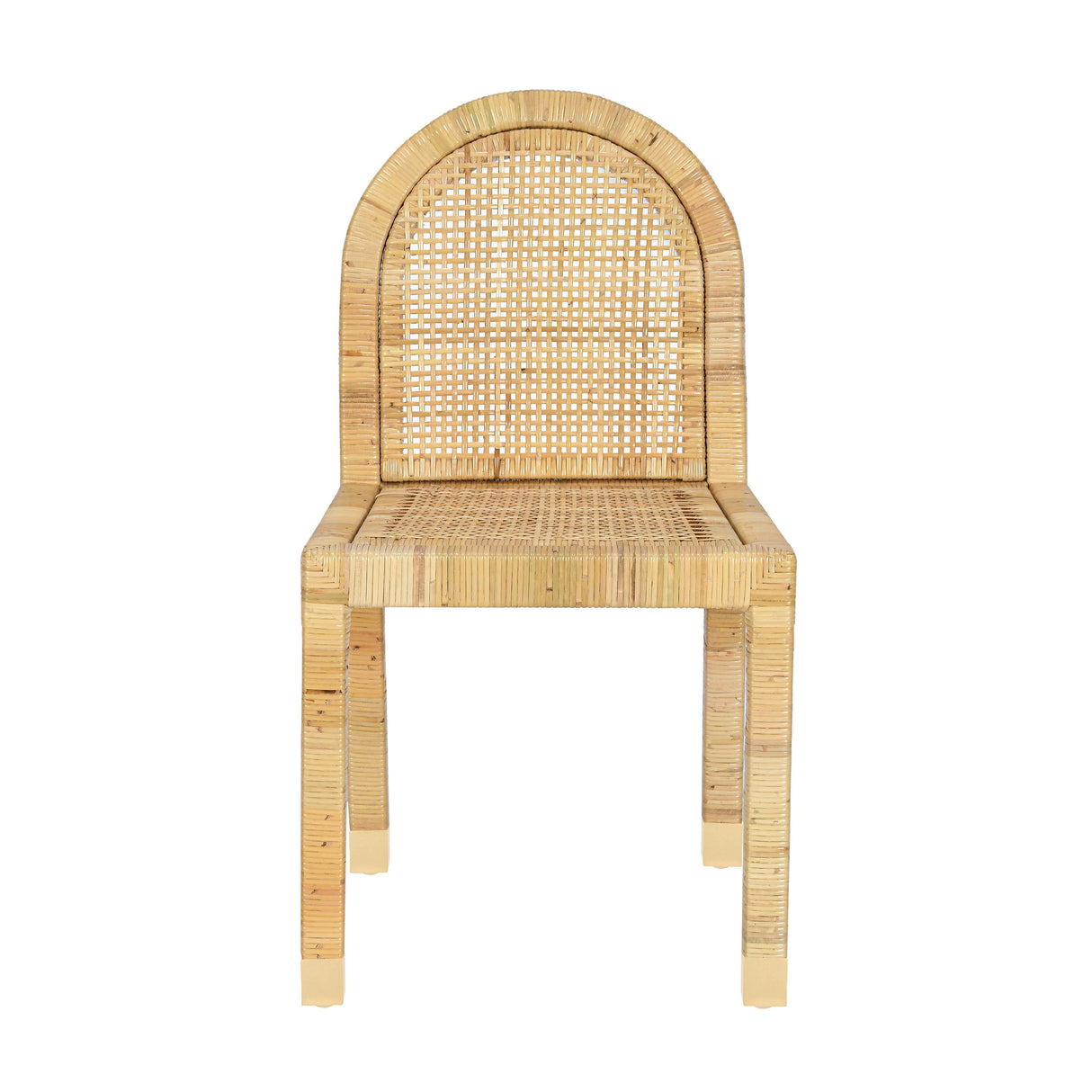 Amara Cream Linen Arched Dining Chair by TOV Furniture at Eve Furniture