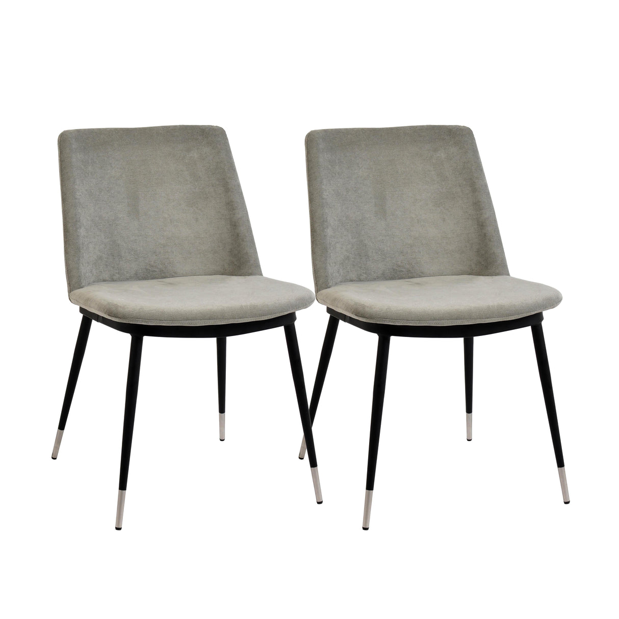 Evora Velvet Dining Chair - Set of 2 by TOV Furniture at Eve Furniture