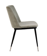 Evora Velvet Dining Chair - Set of 2 by TOV Furniture at Eve Furniture