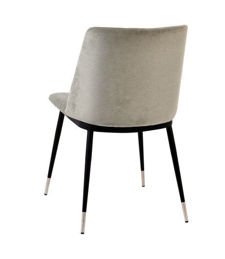 Evora Velvet Dining Chair - Set of 2 by TOV Furniture at Eve Furniture