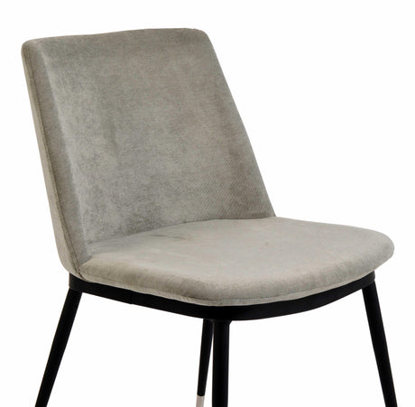 Evora Velvet Dining Chair - Set of 2 by TOV Furniture at Eve Furniture