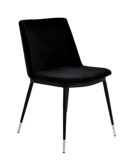 Evora Velvet Dining Chair - Set of 2 by TOV Furniture at Eve Furniture
