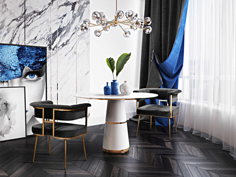 Astrid Velvet Dining Chair by TOV Furniture at Eve Furniture