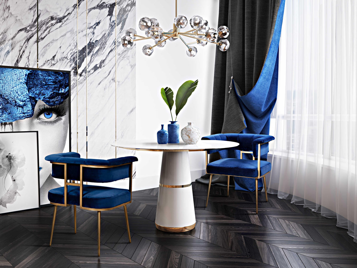 Astrid Velvet Dining Chair by TOV Furniture at Eve Furniture