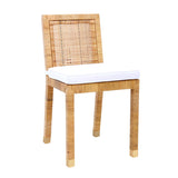 Amara Rattan Performance Fabric Dining Chair by TOV Furniture at Eve Furniture