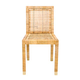 Amara Rattan Performance Fabric Dining Chair by TOV Furniture at Eve Furniture