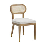 Cosette Performance Linen Dining Chair by TOV Furniture at Eve Furniture