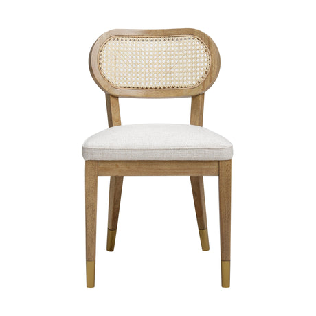 Cosette Performance Linen Dining Chair by TOV Furniture at Eve Furniture