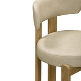 Odessa Vegan Leather Dining Chair by TOV Furniture at Eve Furniture
