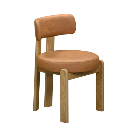 Odessa Vegan Leather Dining Chair by TOV Furniture at Eve Furniture