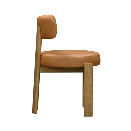 Odessa Vegan Leather Dining Chair by TOV Furniture at Eve Furniture