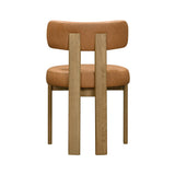 Odessa Vegan Leather Dining Chair by TOV Furniture at Eve Furniture